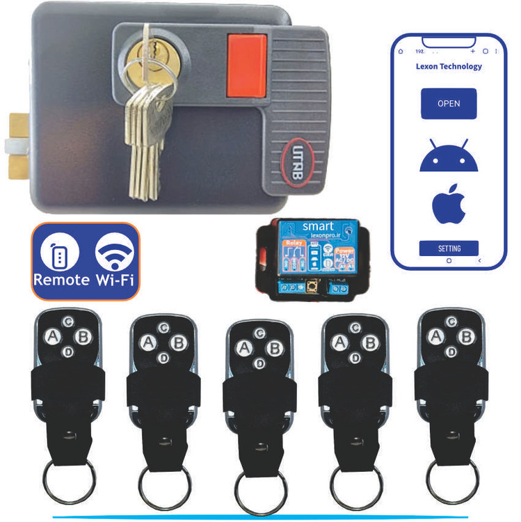 یوتاب مربعی نرم افزار دار 5 ریموت