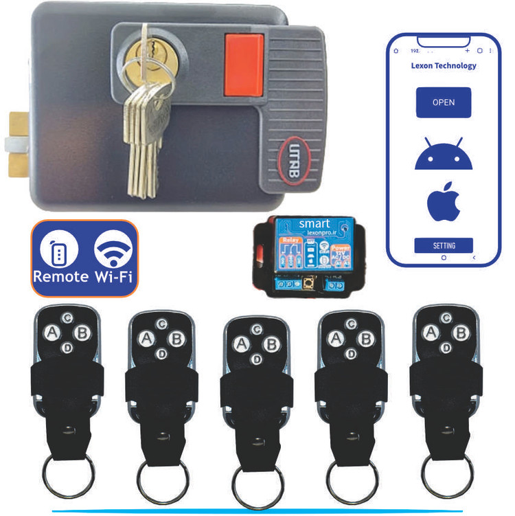 یوتاب مربعی نرم افزار دار 5 ریموت