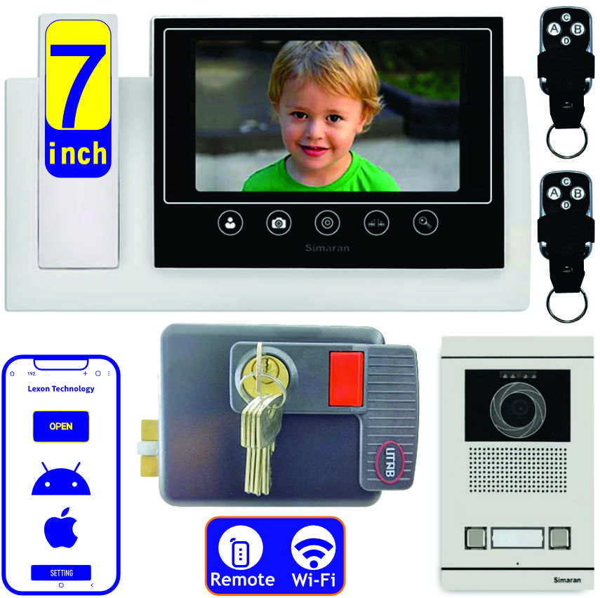 پک 7 اینچ + قفل یوتاب