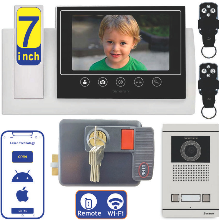 پک 7 اینچ + قفل یوتاب