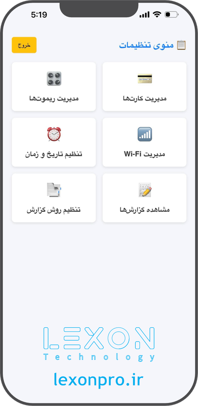 محدود کننده طبقات مجزا آسانسور با نرمافزار مدیریت و تگ ضدکپی